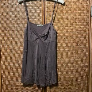 Velvet by Spencer and Graham brown twist front tank size Medium EUC